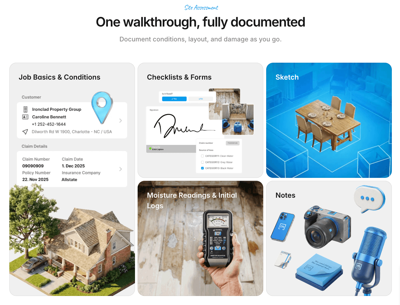 magicplan site assessment and documentation tools